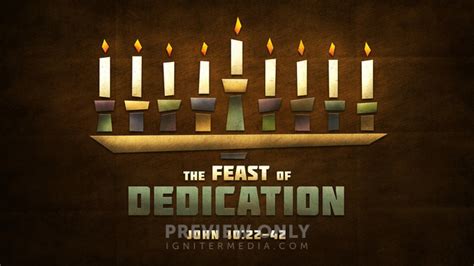 The Feast of Dedication - Title Graphics | Igniter Media