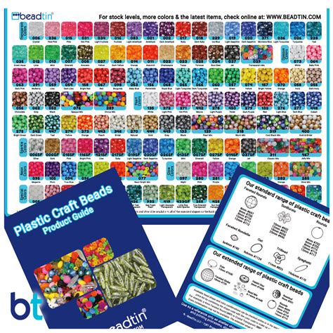 Plastic Craft Beads - Product Guide