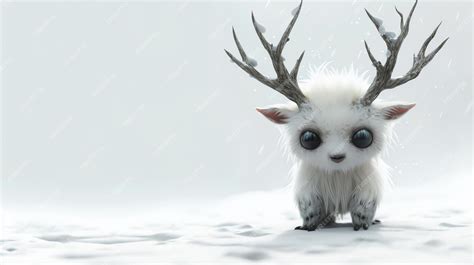 Premium Photo | A captivating and adorable 3D rendition of a wendigo ...