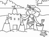 Summer Vacation Coloring Pages At GetColoringscom  Free printable sketch template