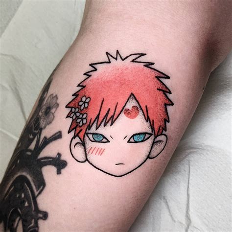 Gaara Tattoo Ideas Inspired by the Naruto Character