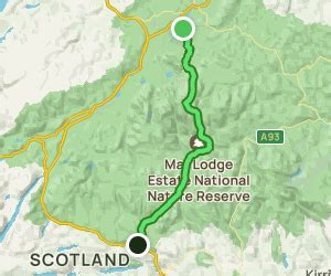 Nethy Bridge to Blair Atholl: Crossing the Cairngorms: 0 Reviews, Map - Highlands, Scotland ...