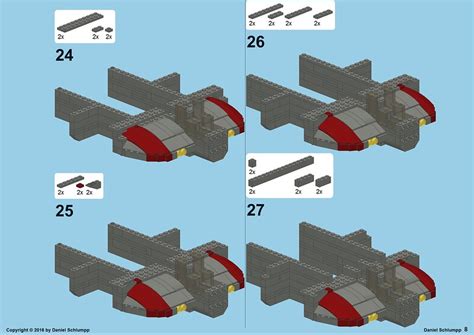 Dropship Instructions Page 9 | Micro Lego, Lego Space, Lego Models