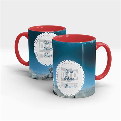 Ocean Life Custom Printed Mug - Design Your Own | Online gift shopping in Pakistan