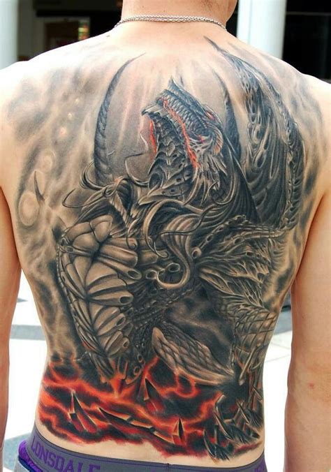 metal dragon tattoo designs - vansvaultinsideout