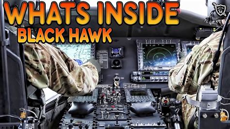 BLACK HAWK HELICOPTER COCKPIT WHAT'S INSIDE - YouTube