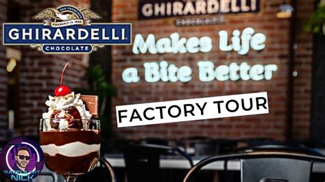 The Ghirardelli Chocolate Factory: Tour, Walkthrough, and Review in San Francisco, California ...