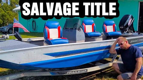 Mistake buying a SALVAGE Boat?? Final Assembly - YouTube