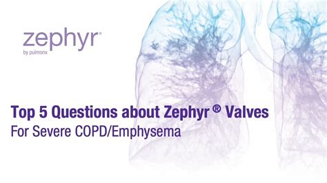 Zephyr Valves is not another medication or surgery. It is a minimally ...