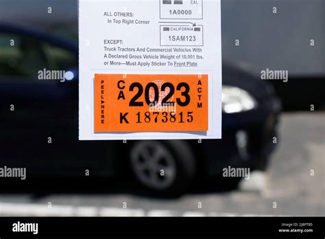 Ca Dmv 2024 Sticker Color - Allix Melinde