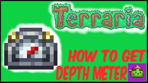 How To Get Depth Meter (Easy) In Terraria | Terraria 1.4.4.9 - YouTube