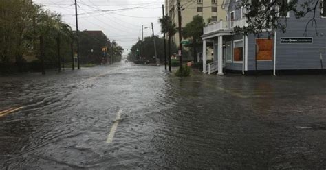 Charleston, South Carolina surveys damage from Hurricane Dorian - CBS News