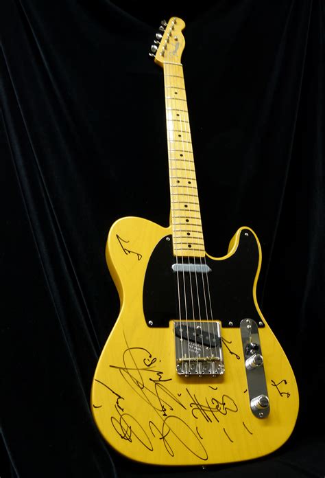 Charitybuzz: Guitar Autographed by Bruce Springsteen - Lot 326973