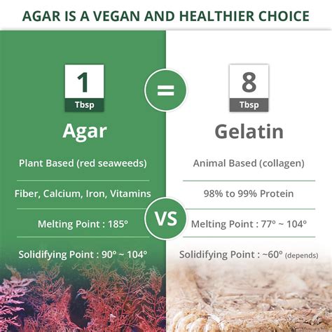 LIVING JIN Agar Agar Powder (4oz) Vegan Gelatin Substitute, 100% Natural Red Algae, Gluten-free ...