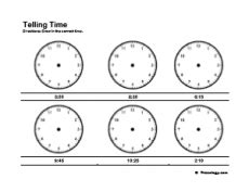 Telling Time - Freeology