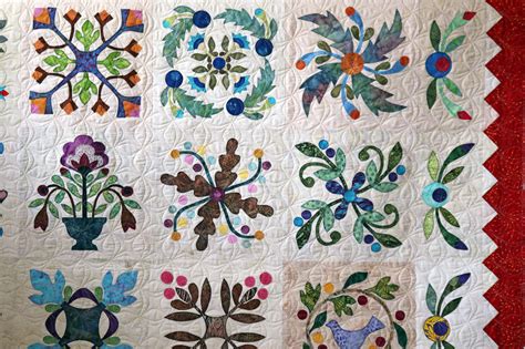 Quilting for Applique Quilts — Stitched in Color