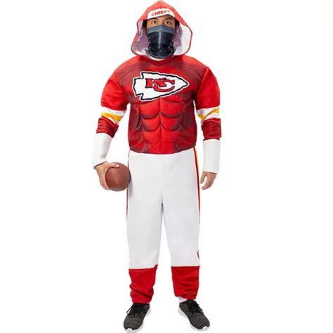 Men's Red Kansas City Chiefs Game Day Costume