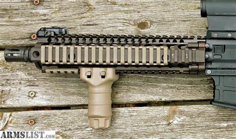 ARMSLIST - For Sale: Daniel Defense ris ii mk18 quad rail FDE