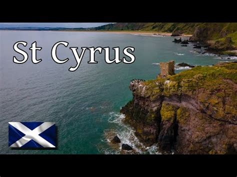 St Cyrus, Scotland - View from Above - YouTube