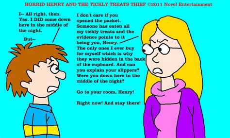 Horrid Henry Punished for Eating Tickly Treats by MJEGameandComicFan89 on DeviantArt