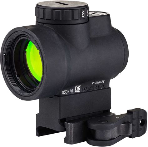 Trijicon Miniature Rifle Optic (MRO) Sight 2.0 MOA Adjustable Green Dot with Full Co-Witness ...