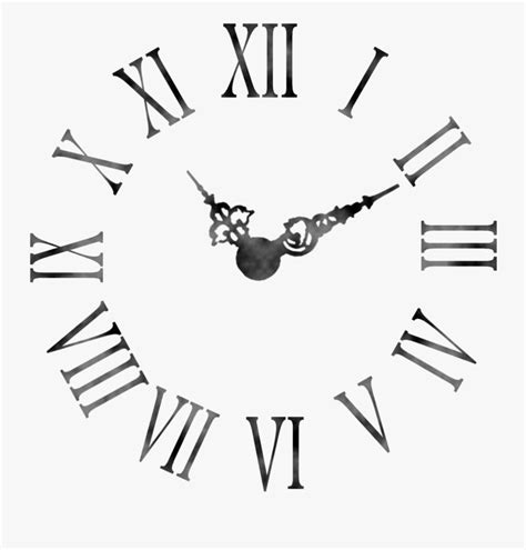 Clock Numbers Svg For Cricut