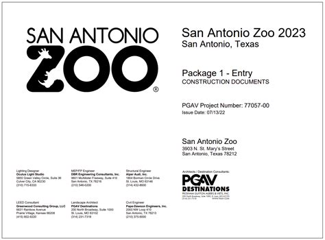 San Antonio Zoo 2023 Improvements (Package 1 - Entry) - Virtual ...