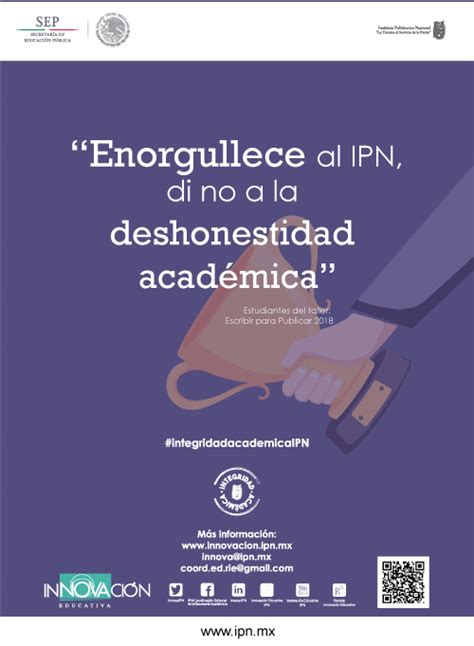 Campaña "Integridad Académica" - INNOVACION