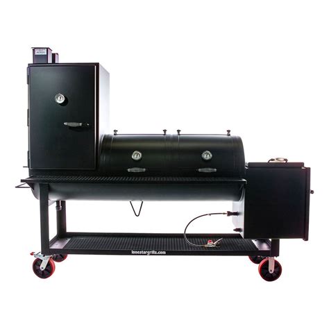 Lone Star Grillz offers a wide selection of quality stand up and offset vertical smokers for ...