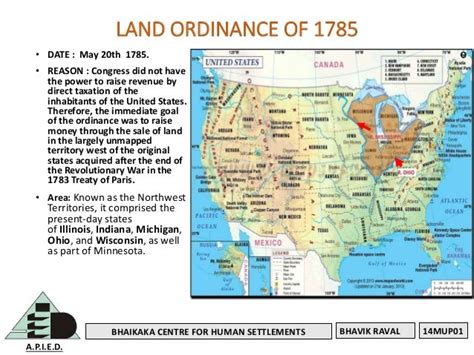 Land ordinance of 1785