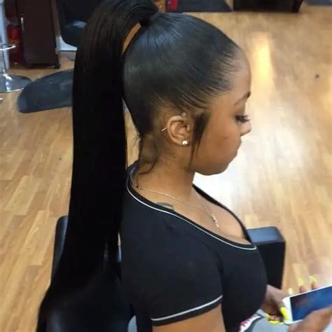 50 Glamorous Weave Ponytails That're Trendy in 2024 – Hairstyle Camp