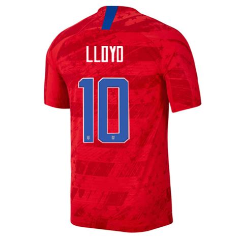 Cheap USA Away Carli Lloyd 2019 Men's Stadium Soccer Jersey