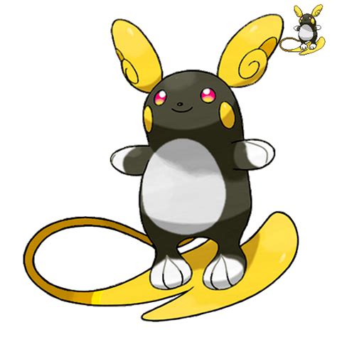 Shiny Do: Alolan Raichu by SkydraoftheGoddesses on DeviantArt