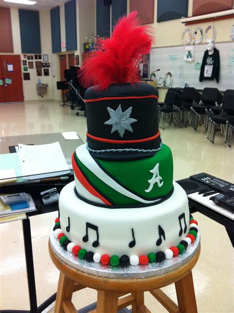 Pin by Jennifer Moorehead on My cakes | Marching band cake, Cake band, Marching band