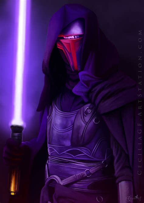 'Darth Revan' by Cecilia G.F. [Digital Painting, 1920x2715, 2016] • /r ...