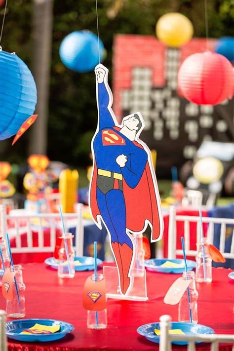 Superman Birthday Party Ideas | Ann Inspired