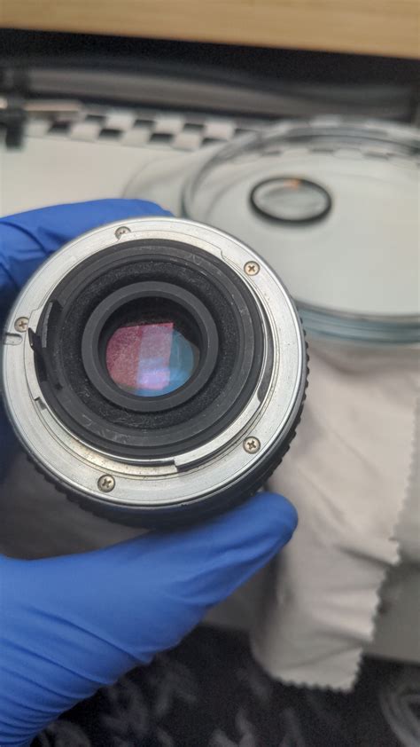 Pentax zoom lens fungus removal : r/AnalogRepair