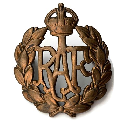 WW1 Royal Air Force RAF Cap Badge