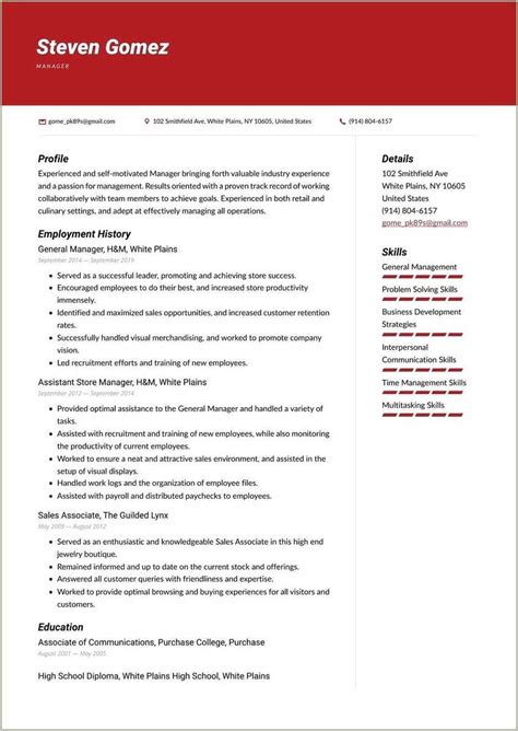 Examples Of Tasks On Resume - Resume Example Gallery