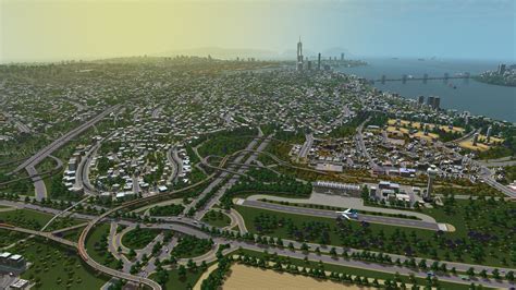 Empire Bay! 200K pop :) : r/CitiesSkylines