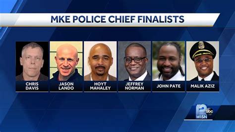 Meet the finalists for Milwaukee police chief