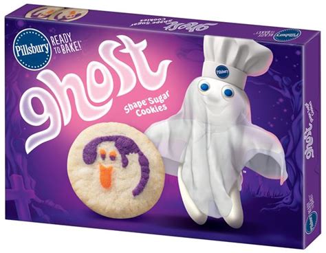 Pillsbury Ready to Bake! Ghost Shape Sugar Cookies 24 ct Box | Hy-Vee ...