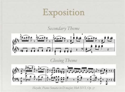 SONATA FORM EXPOSITION | SONATA FORM - online learning king