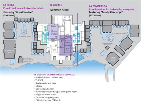 Resort Map | Paradisus Playa del Carmen | Riviera Maya, Mexico