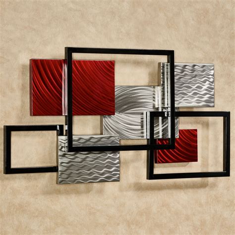 15 Best Collection of Geometric Modern Metal Abstract Wall Art
