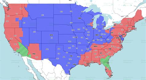 Nfl Tv Coverage Map Week 7 2024 - Otha Tressa