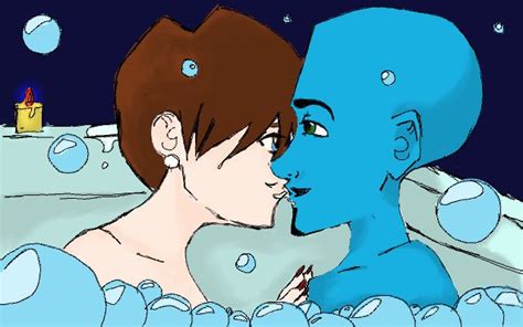 Megamind and Roxanne - bath by Arika27 on DeviantArt