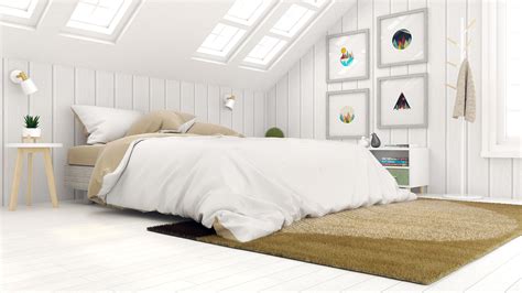 White Scandinavian Bedroom Design Ideas - roomdsign.com