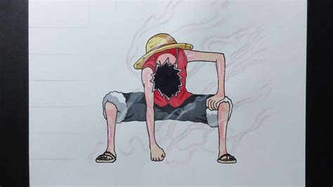 How to draw Luffy Gear 2 - YouTube