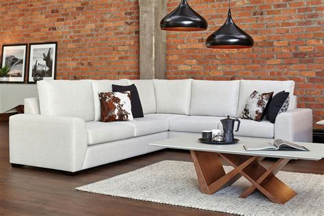 Ella 5-Seater Fabric Corner Lounge Suite by Furniture Haven | Harvey ...
